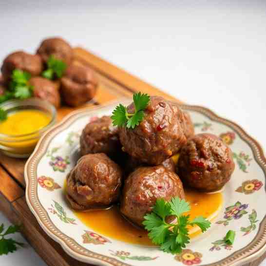 German Frikadellen - Juicy Beef & Pork Meatballs